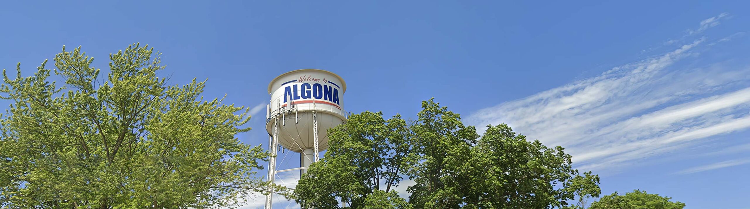 Algona water tower